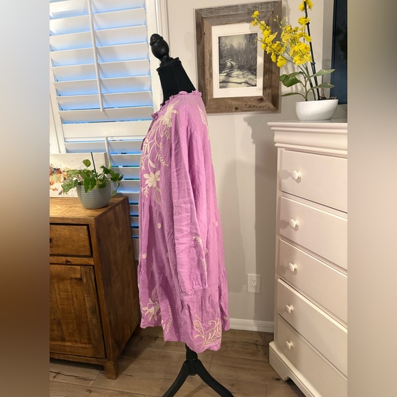 Johnny Was FRANKIE TIERED FIELD DRESS - ORCHID, XXL - Picture 5 of 10